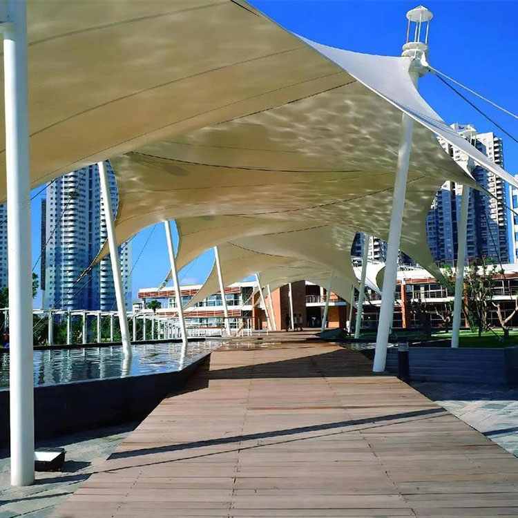 绿春县膜结构景观棚