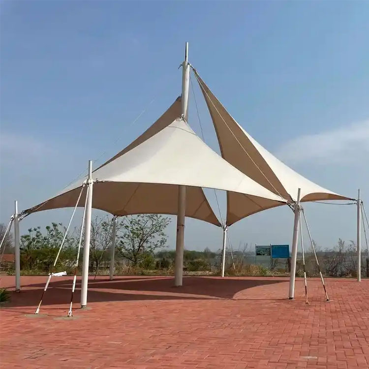 绿春县膜结构景观棚