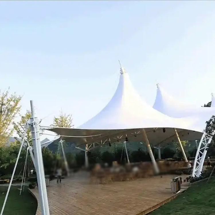 绿春县膜结构景观棚