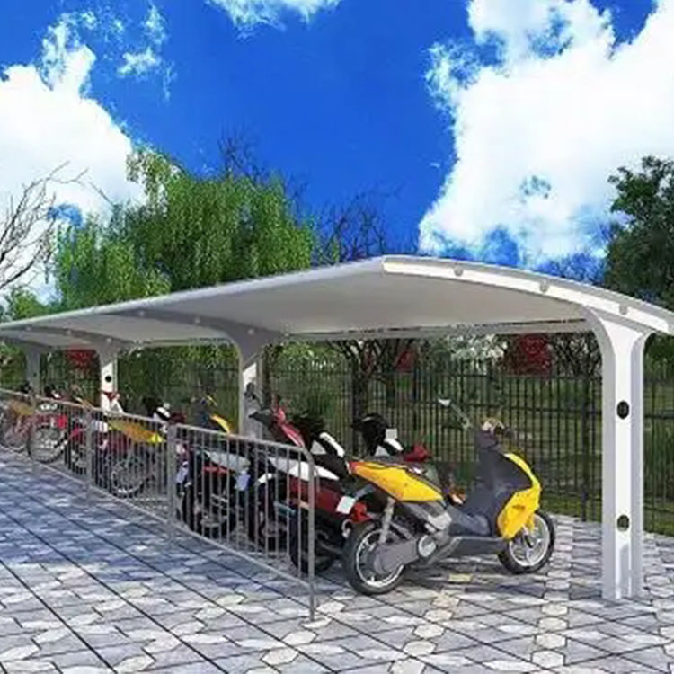 绿春县膜结构电动车棚